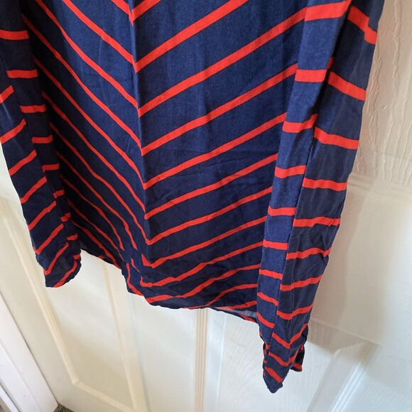 Maurice’s Dress Womens Size Small Sleeveless Navy And Red Striped Summer - Picture 7 of 12